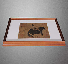 汉阳书画装裱配框服务案例